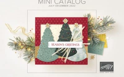 Stampin’ UP! New Mini catalog & Sale-A-Bration Starts July 1st