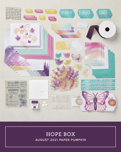 Hope Box Paper Pumpkin August 2021