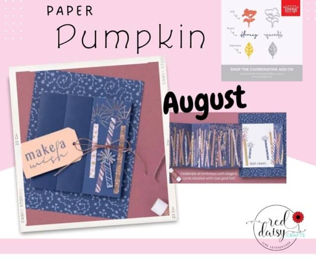 Time for Cake Refill Kit August 2024 Paper Pumpkin from Stampin' Up!2