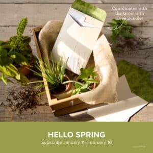 Hello Spring Refill Kit Paper Pumpkin February 2025 from Stampin' Up!